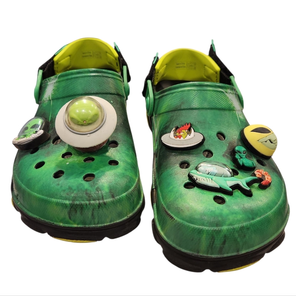 PRE-LOVED CONDITION | Men's Crocs Ron English x All-Terrain Clog Area 54 | M7 W9 - Picture 2 of 16